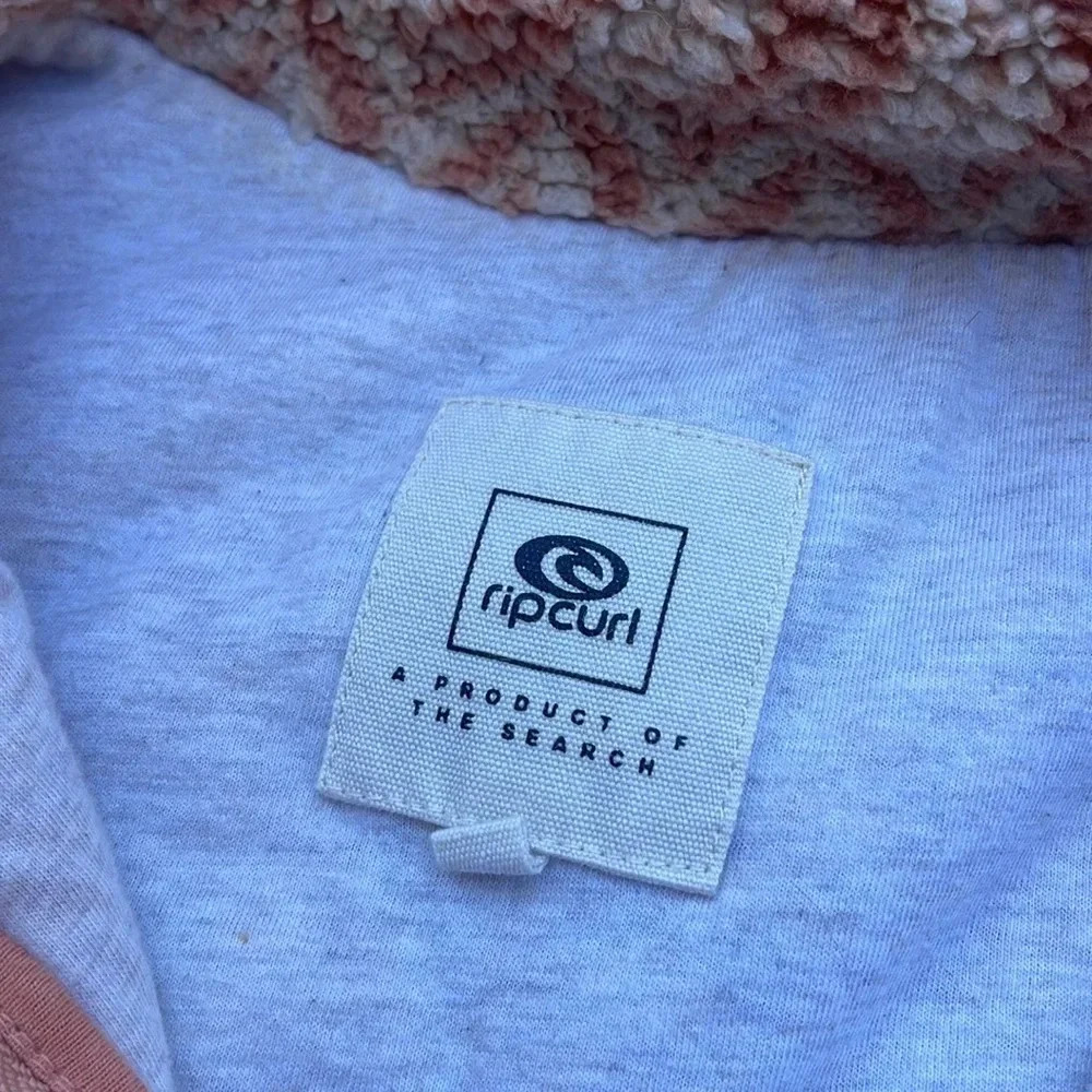 Rip Curl Drifter Polar Fleece, pink chevron - Picture 3 of 11